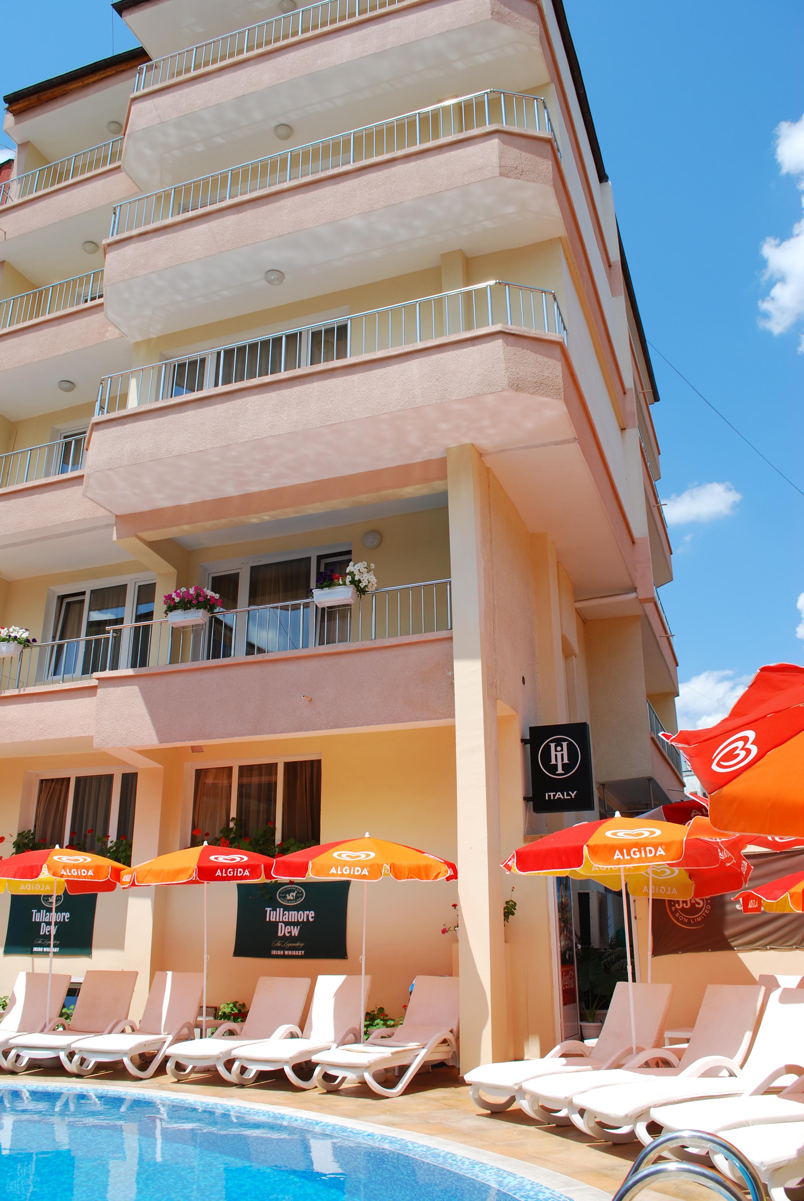 Italia Hotel ネセバル エクステリア 写真